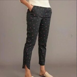 marine layer Allison Queen of Hearts Navy Pants Medium